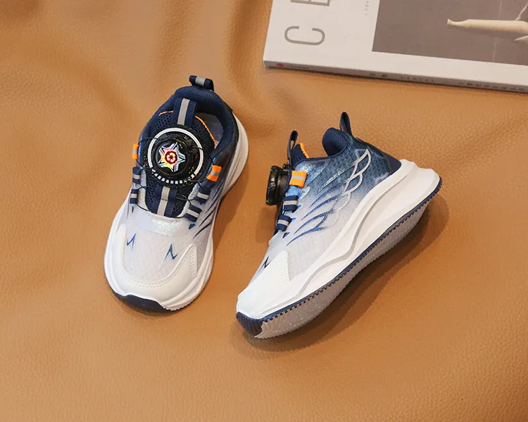Toddler Sport Spring New Boy Basketball Rotating Buckle Kids Happysteps Fashion Girl Light Running Trainer Shoes Sizes_voghion.com
