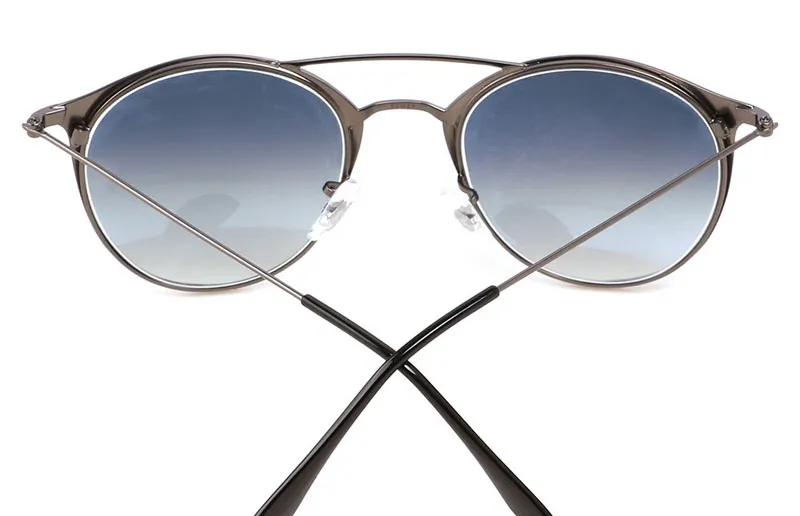 Hurtownia-Marka projekt Okrągłe okulary przeciwsłoneczne damskie męskie Metalowa oprawka Szklane soczewki Retro Vintage Sportowe okulary przeciwsłoneczne Gogle z_voghion.com