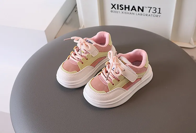 Kids Sneakers for Girl Boy 2024 Autumn New Fashion Style Comfortable Anti-slip Casual Toddler Happysteps Sports Shoes_desvips.com