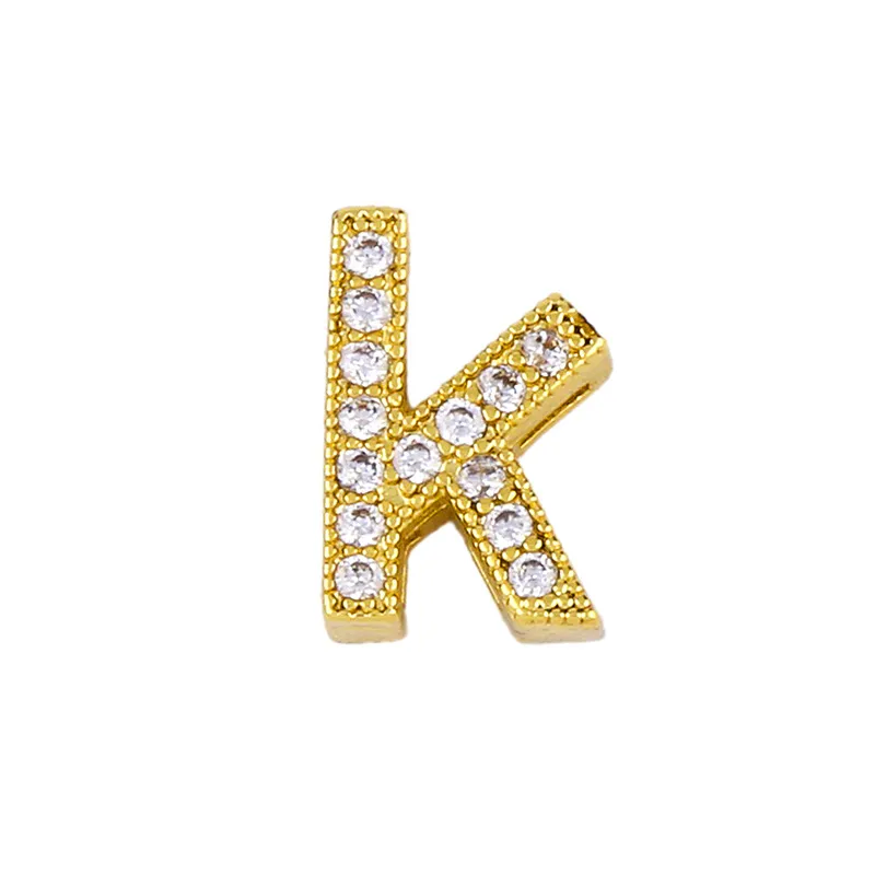 Initial Letter Necklace Pendant Gold Alphabet A To Z Personalised_voghion.com