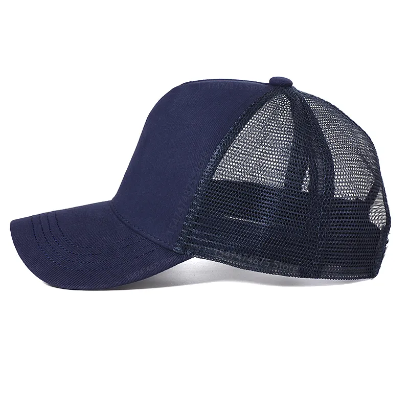 Czapki z daszkiem Bandidos Motorcycle Club Men Baseball Cap Cotton Summer Fashion Mesh Trucker Hat Regulowana Oddychająca_voghion.com