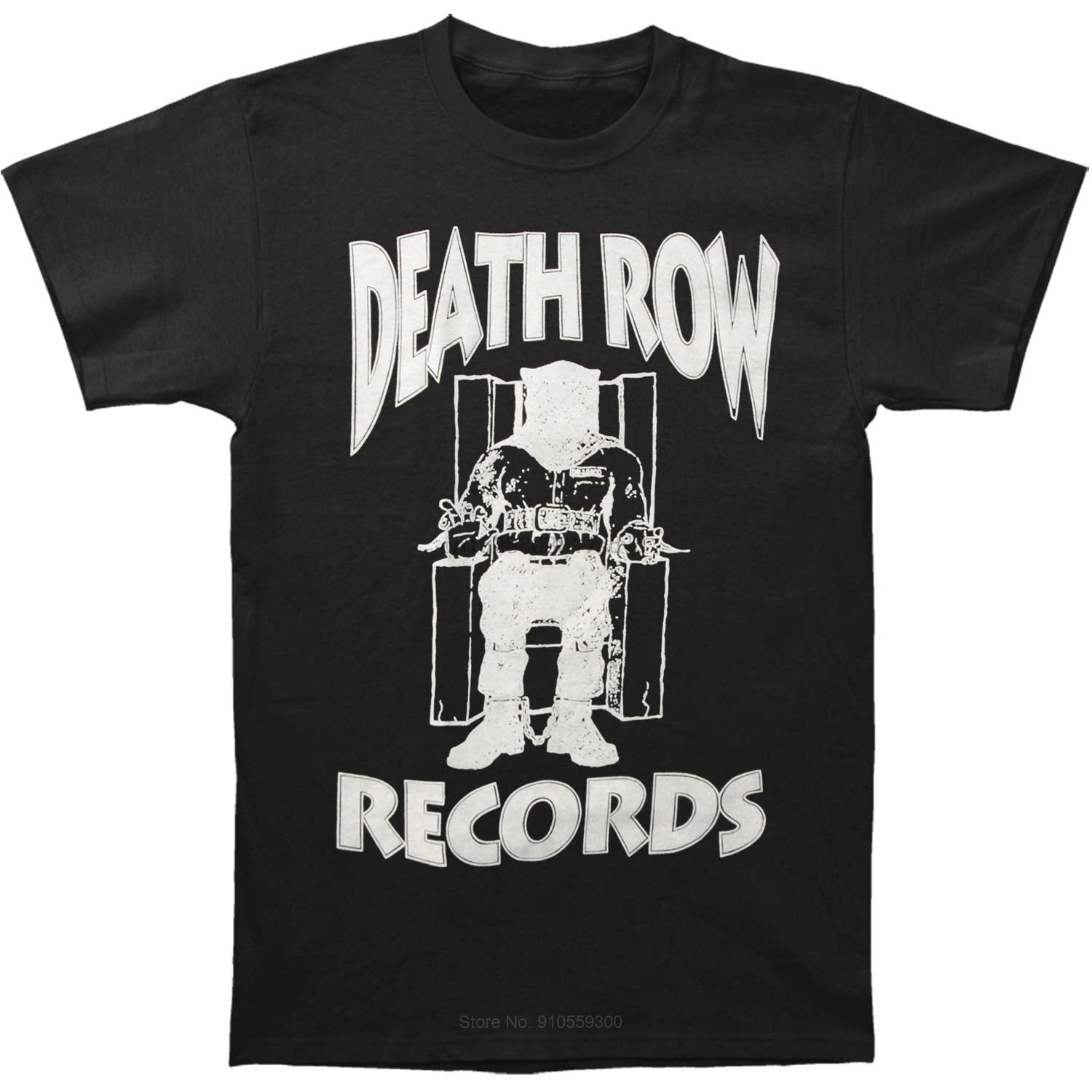 Funny T Shirt Men Novelty Tshirt Death Row Records T-Shirt cotton tshirt men summer fashion t-shirt euro size