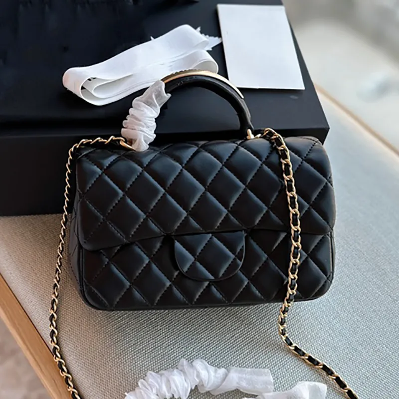 Designer-Handtasche Crossbody Handtaschen Leder Schulter Gold Griff Handtaschen Mode Frauen Geldbörsen Designer Damen Brieftaschen_voghion.com