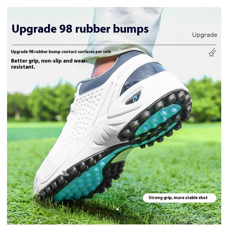 Letnie wygodne nowe trampki męskie młodzieżowe Strolg golfowe casualowe buty sportowe na świeżym powietrzu trendy_voghion.com