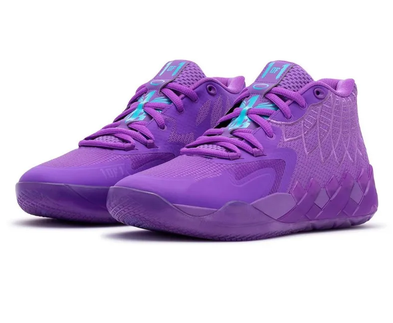 LaMelo Ball MB01 Rick Morty Scarpe da basket da uomo Grigio Rosso Viola Glimmer rosa verde nero Scarpe sportive da ginnastica_voghion.com