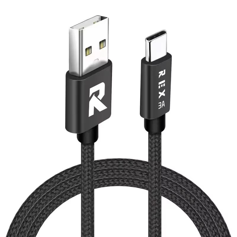 USB A auf Typ C Schnellladekabel 3A für Samsung Handy-Anschluss USB C Kabel_voghion.com
