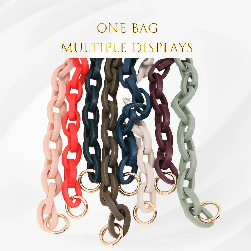 Portafoglio spesso colorato di ricambio per borsa O Bag accessori per borse acriliche catena 241028_voghion.com