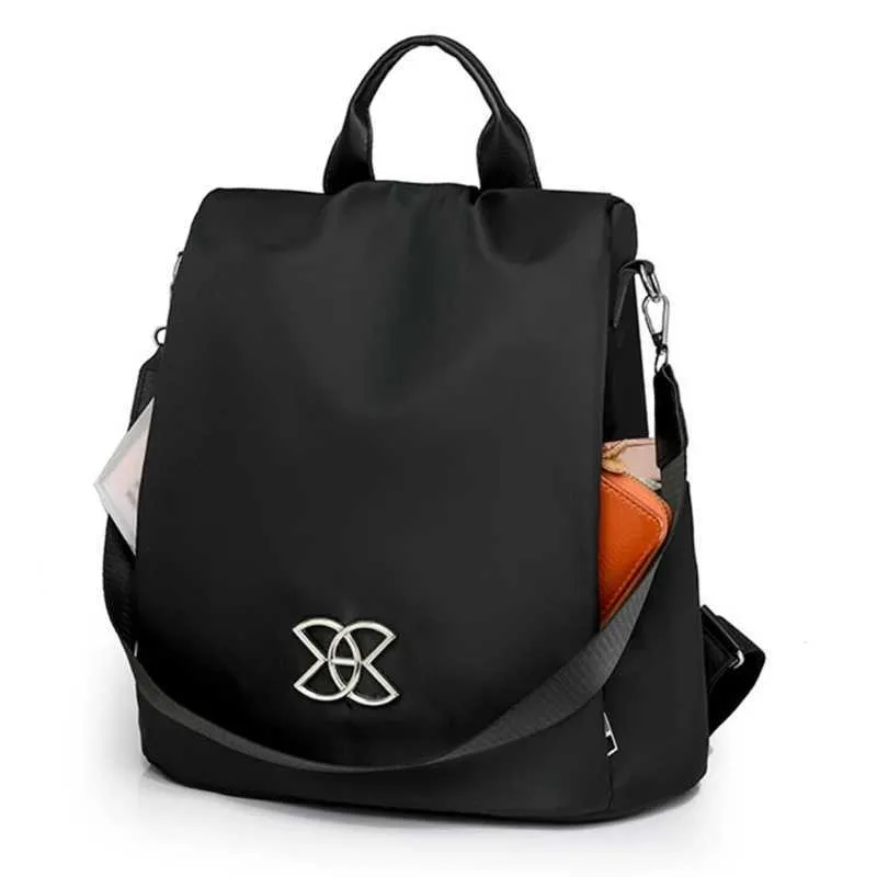 Stilvoller Damen-Rucksack mit Funktionstaschen, Umhängetasche, Diebstahlschutz, modischer Tagesrucksack für den täglichen Gebrauch C241021_voghion.com