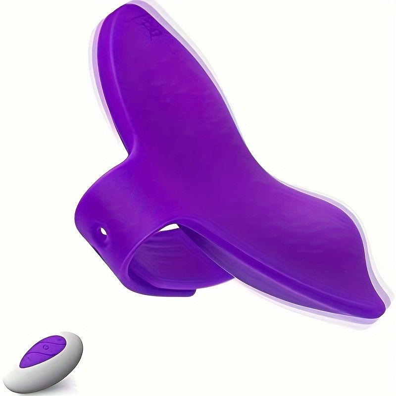 Tragbarer Höschenvibrator mit Fernbedienung, Klitorisstimulator aus Silikon, Klitorisstimulations-Teaser, Sexspielzeug für Erwachsene für Frauen mit_voghion.com