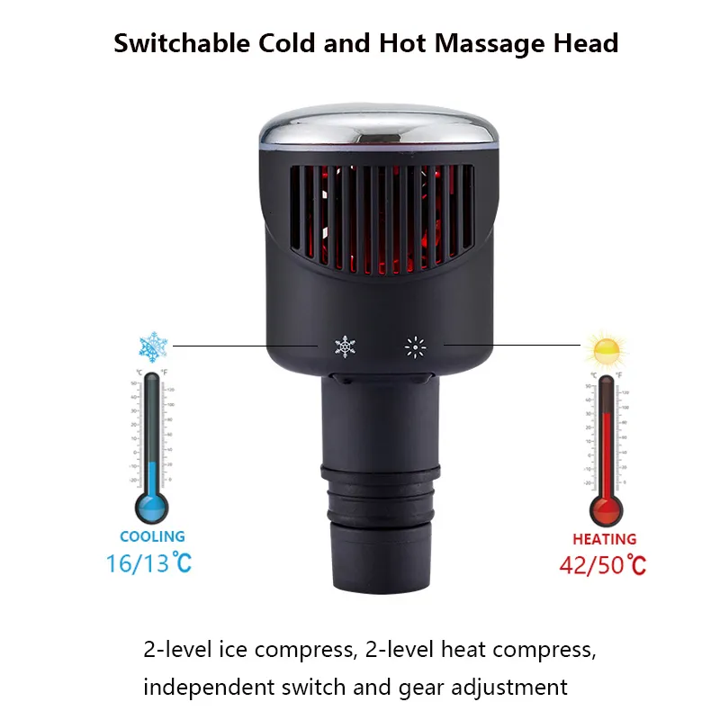 X5 Pro Massage Gun - Heating/Cooling Function_voghion.com