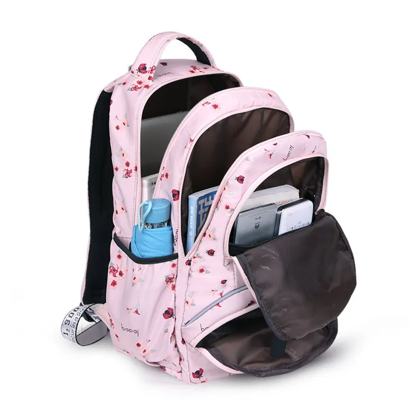 Kids Waterproof For Girls School Bags Children Backpacks Schoolbag Cute Ballon Printing Laptop Backpack_voghion.com
