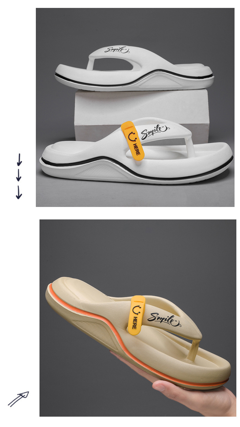 Infradito casual alla moda, nuova versione coreana estiva di grandi dimensioni per uomo che indossa sandali da spiaggia, pantofole da uomo alla moda_voghion.com