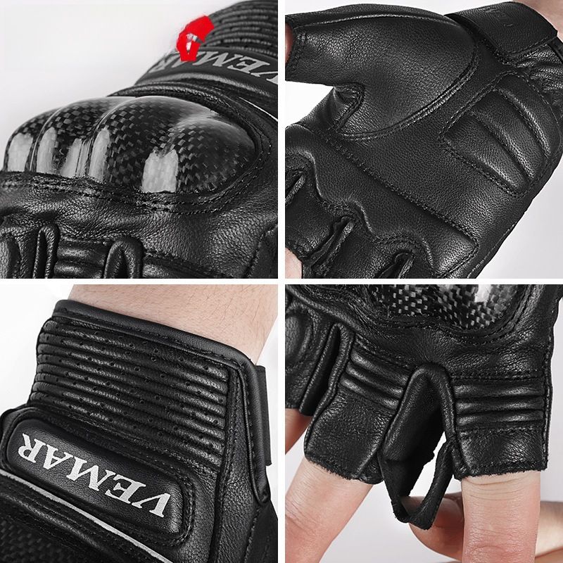 Sommer Motorrad Lederhandschuhe_voghion.com