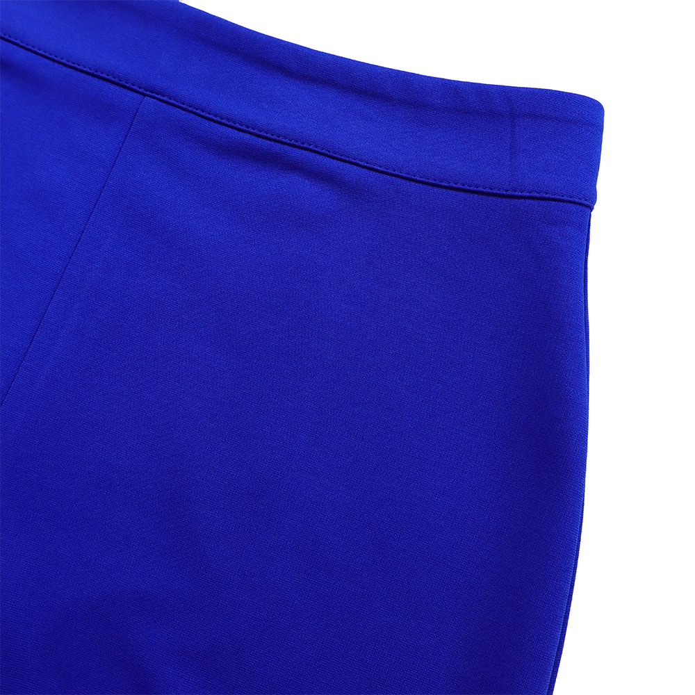 Damenmode OL-Set mat gerüschtem V-Ausschnëtt an Tops an Hosen aus zwee Deeler_voghion.com