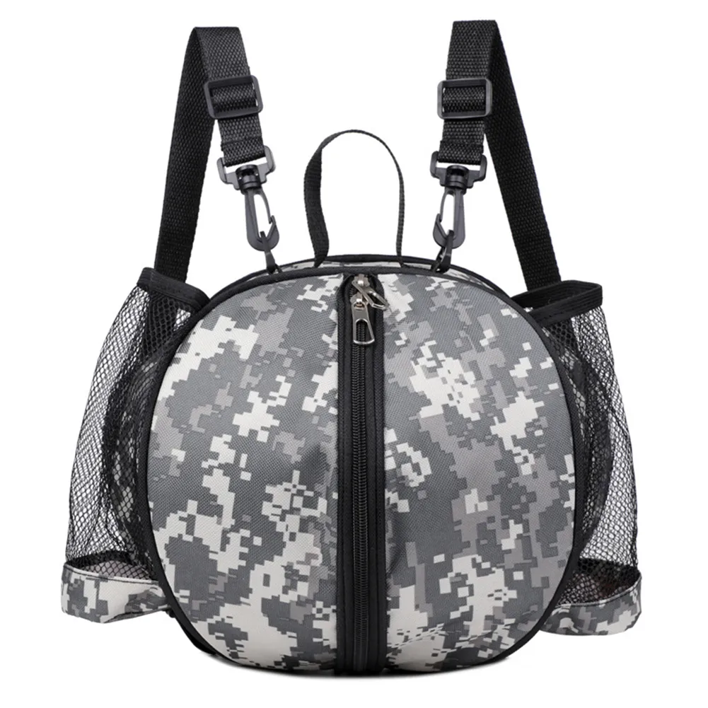 Outdoor Sports Shoulder Soccer Bags Training Equipment Storage Mesh Side Two-way Open Ball Bag Volleyball Basketball_voghion.com