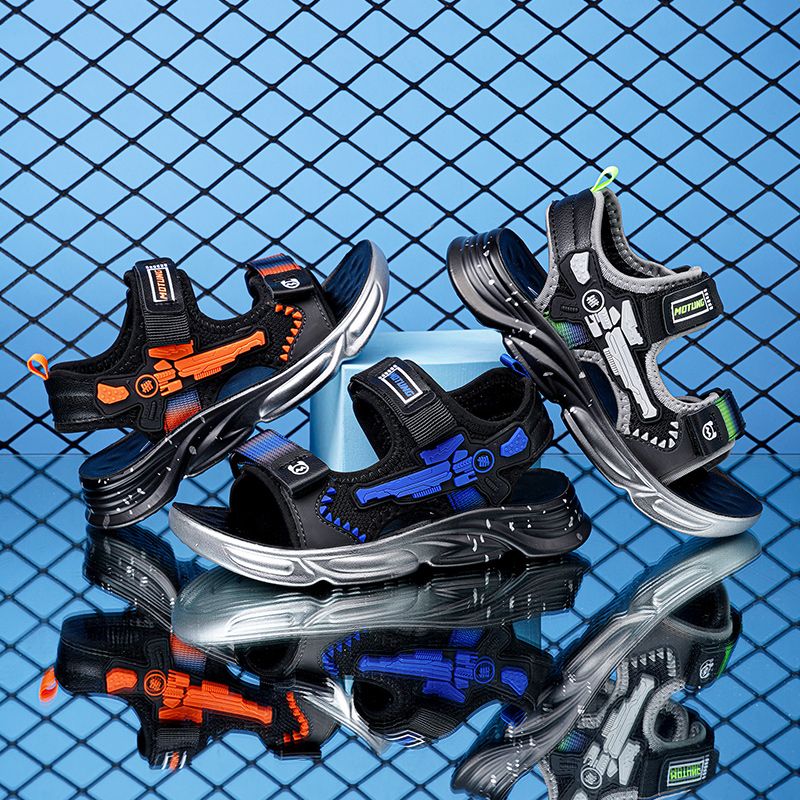 Boys sandals Summer new fashion handsome trend soft soled beach cool shoes for boys_voghion.com