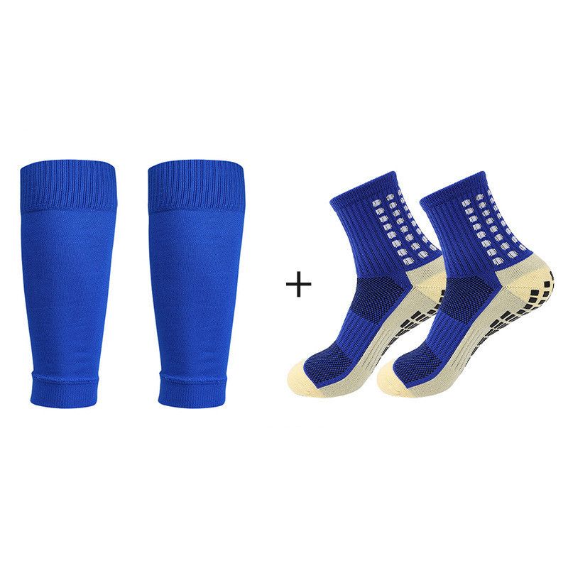 Unisex Football ispessito tubo centrale antiscivolo adesivo protezione gamba calcio grip soc set_voghion.com