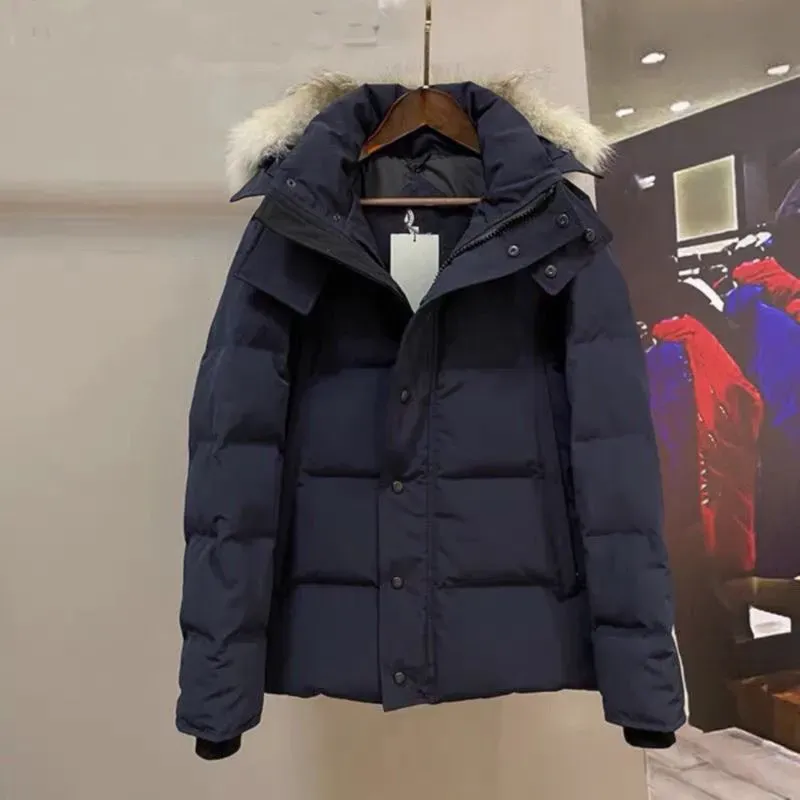 Canadian Puffer Men Designer pockets goosee Fur Outdoor Wyndham Windbreaker Outerwear Fourrure Down Jackets Coat jackets_voghion.com
