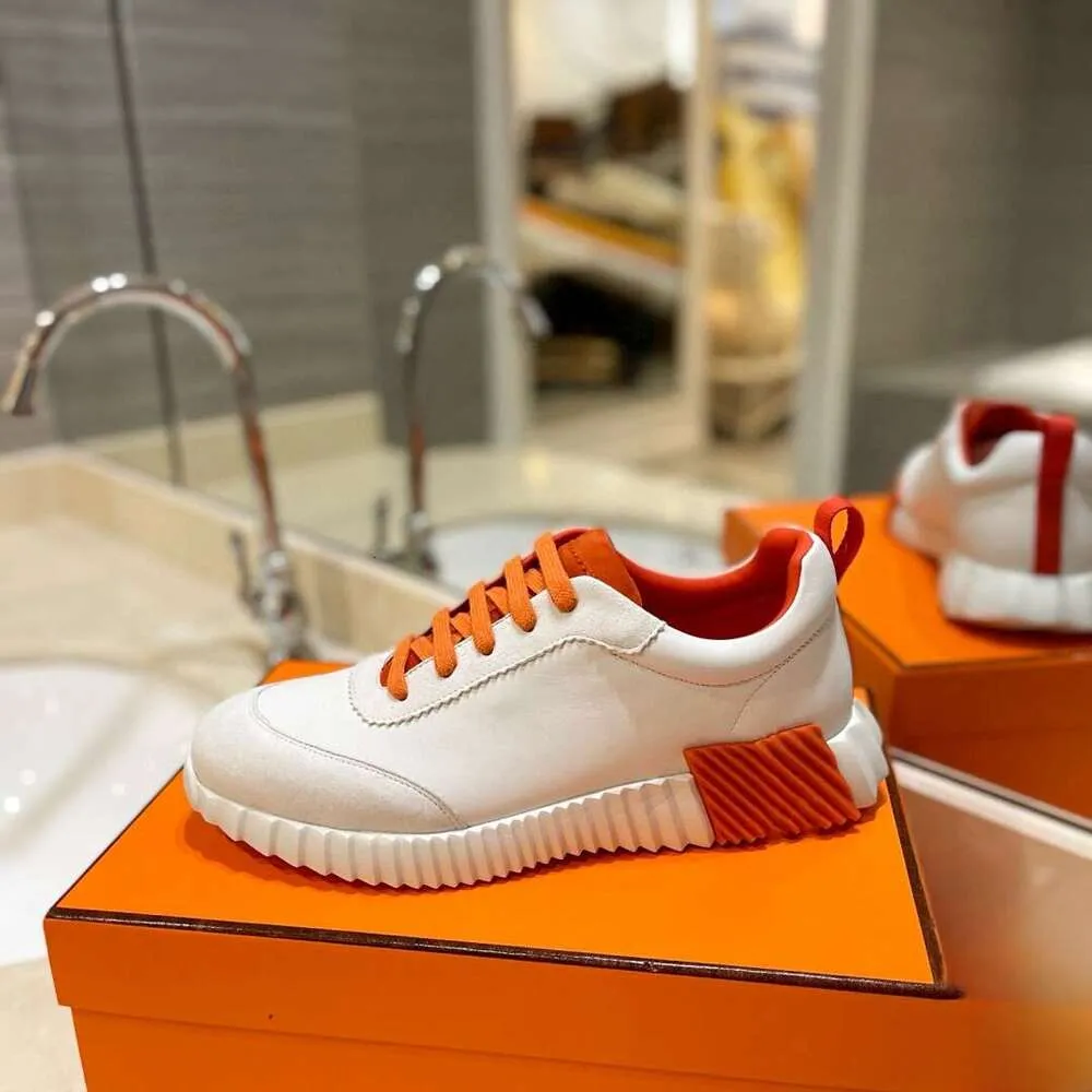 Scarpe da ginnastica da uomo, stile casual, in pelle e rete, con lacci, sportive, con suola in gomma, basse, stile street._voghion.com