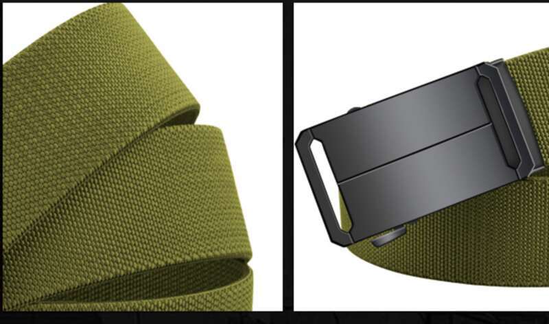 Men's High Elastic Nylon Automatic Buckle Tactical Belt Men's High Elastic Automatic Buckle Tactical Belt_voghion.com