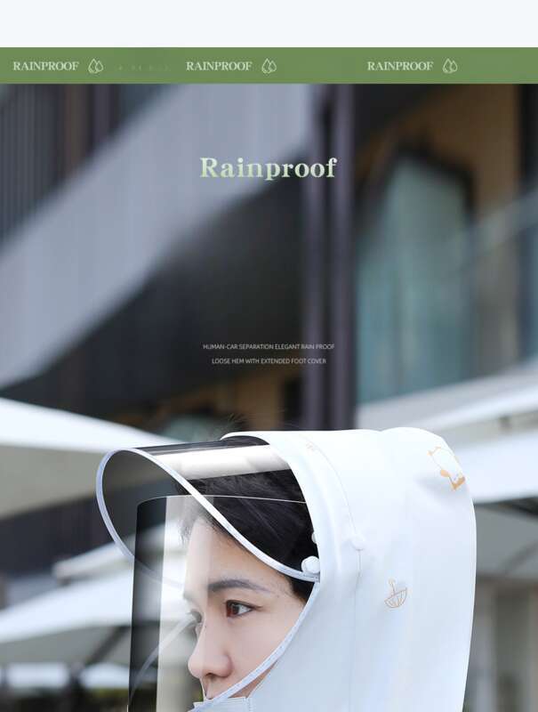 Geteilte Regenhose, wasserdichtes Motorrad-Spezialset, Regenmantel, Regenmantel für Herren und Damen_voghion.com