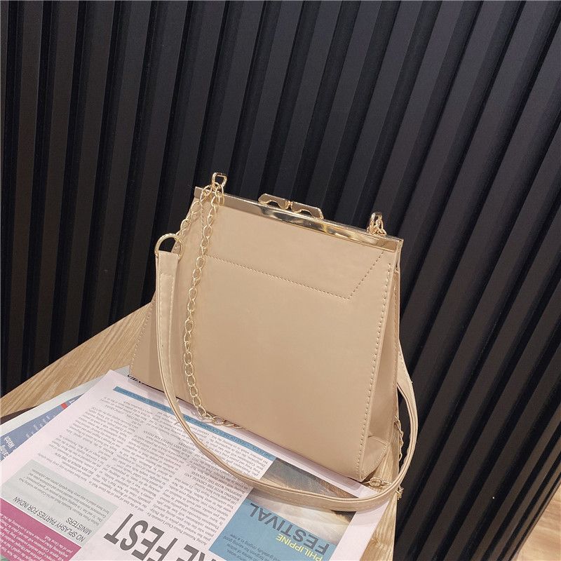 2020 nuova coreana Chic Damen Diagonal Straddle Schulter Set Tasche Textur Krokodil Muster Clip Handtasche_voghion.com