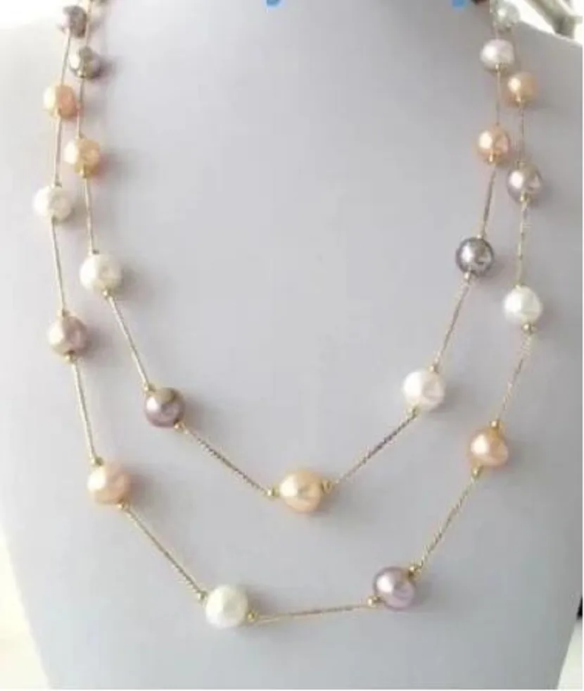 Collier en perles baroque or mer de chine méridionale 14k_voghion.com