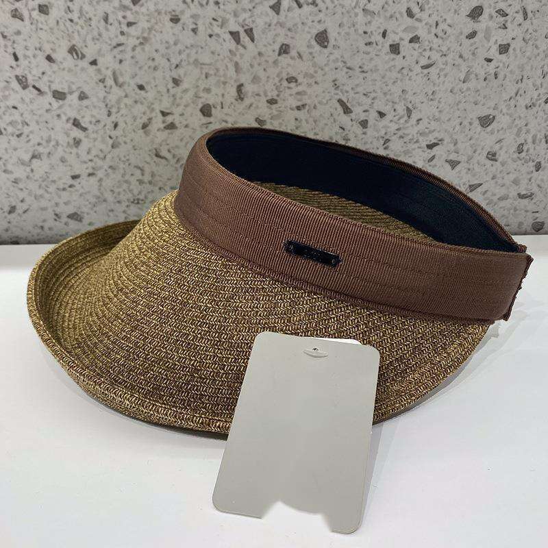 Sun Li's Same Style Empty Top Grass For Children In Summer, No Top, Japanese UVCUT Sunscreen Hair Clip , UV Sunshade_voghion.com