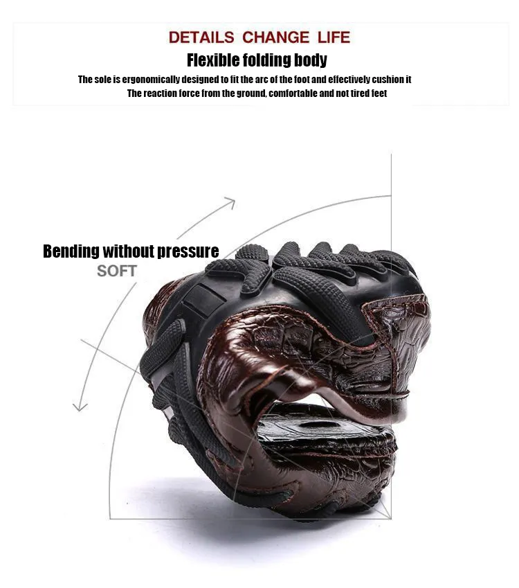 Free Shipping New Bean Men All Kinds Of Casual Cover Foot Breathable Sole Soft Leather Shoes_voghion.com