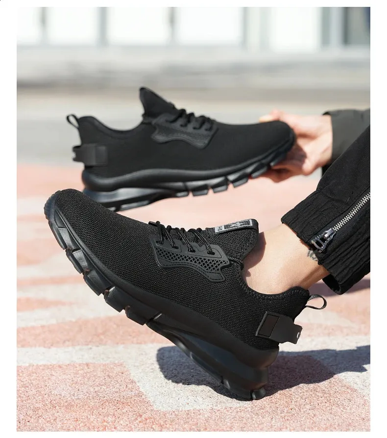 Chaussures de sécurité confortables, respirantes, anti-écrasement et anti-perforation, à semelles souples 250122_voghion.com