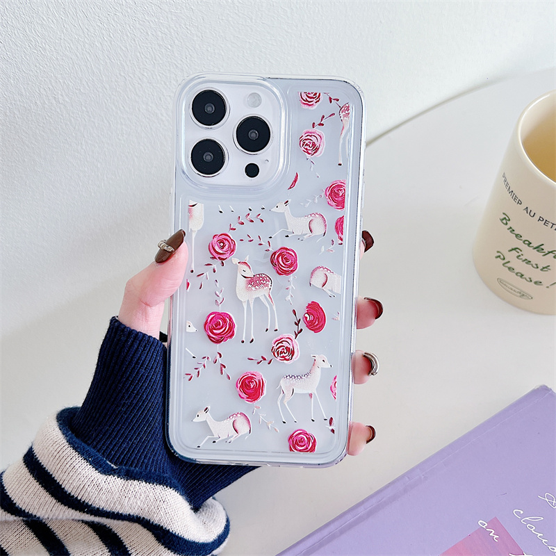 Butterfly Clear Shockproof Phone Case For Iphone Pro Max Plus_voghion.com