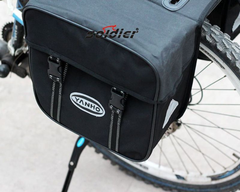 Bicycle Backpack, Waterproof Mountain Bike Shelf Rainproof Lare Capacity Ridin Camel Ba, Bicycle Rear Tail Support_voghion.com