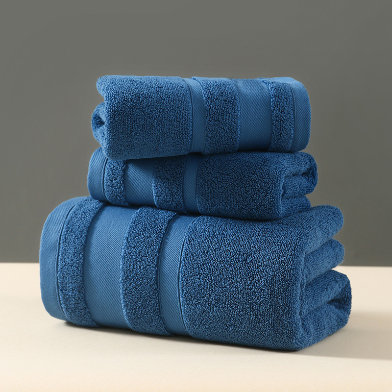 ​100% Cotton Bath Towel Set (3-Piece) – Super Soft & Highly Absorbent, Includes Bath Towel, Hand Towel & Washcloth (Perfect For Bathroom & Kitchen)​