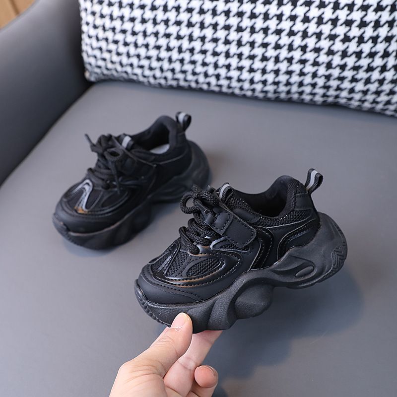 SH Kids Sport Fashion Mesh Respirant Garçons Baskets Printemps Automne Enfants Filles En Plein Air Course Chaussures Décontractées S037B_voghion.com