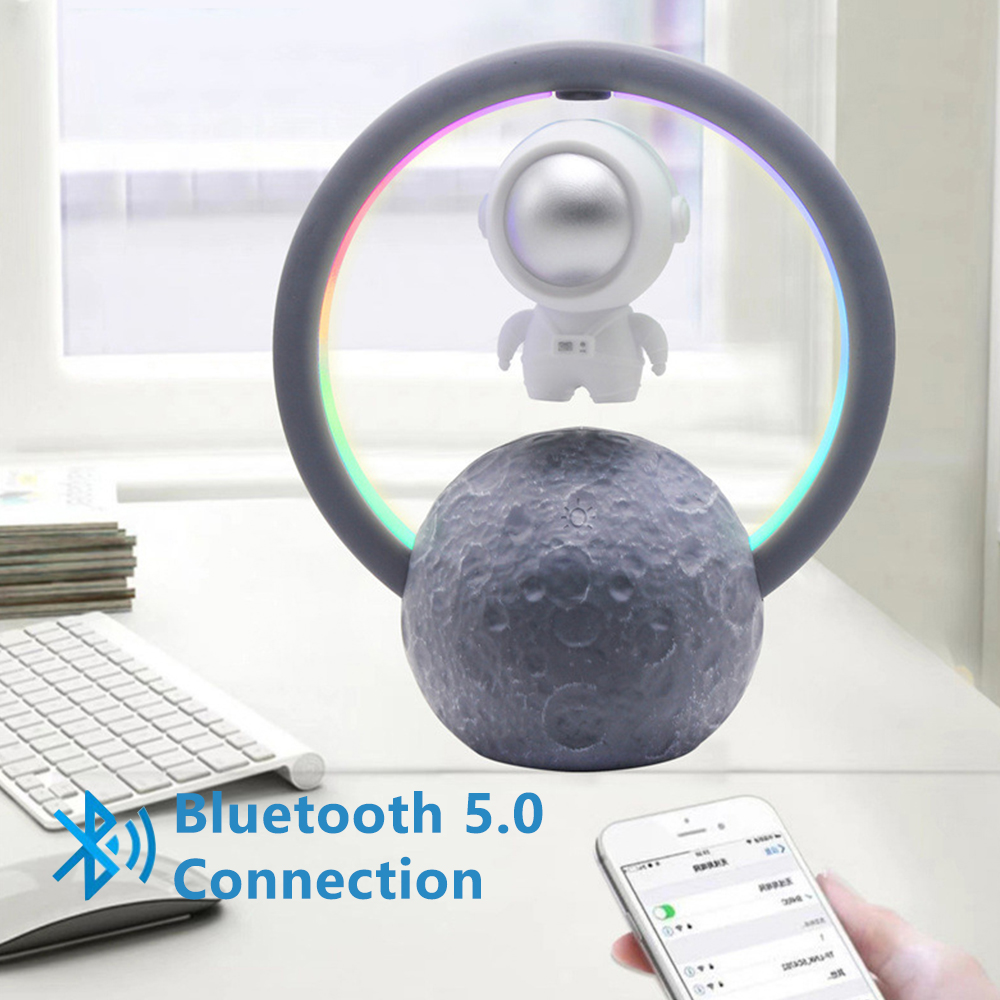 UTHAI Magnetic Levitation Bluetooth skaļrunis Astronaut Home Creative Mini Radio Outdoor Wireless Subwoofer Portable Audio_voghion.com