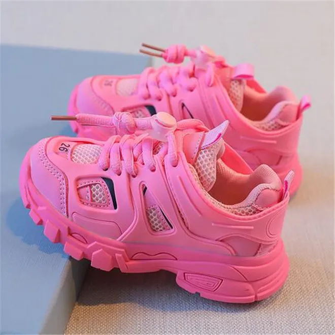 Chaussures de sport tendance pour enfants, garçons et filles, baskets décontractées pour le printemps et l'automne_voghion.com