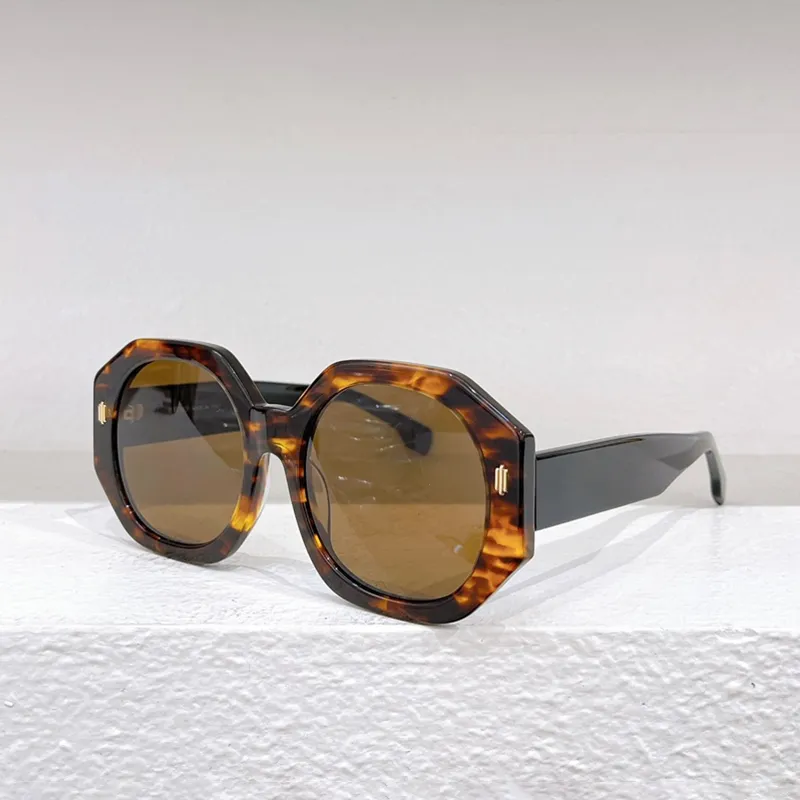 Damen Sonnenbrille Aus Acetat Im Patchwork Schildpatt Design_voghion.com