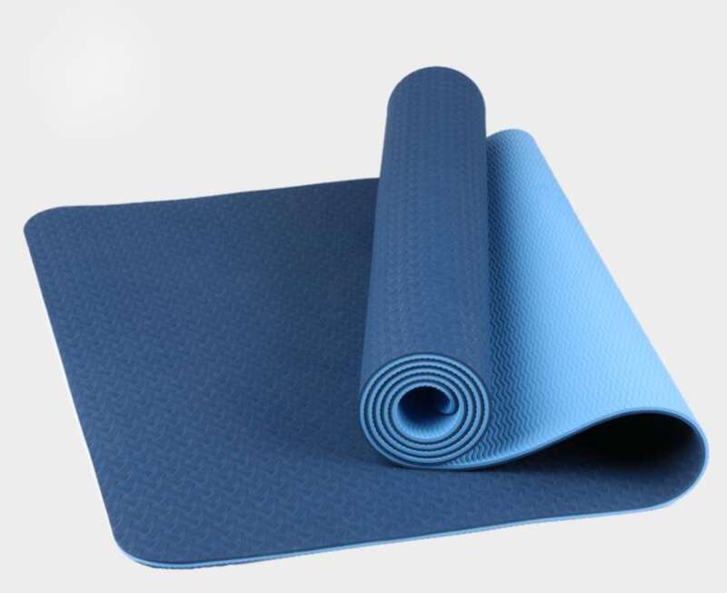 [Minor Defect] TPE Double-sided Anti Slip Odorless Thin 6mm Yoga Beginner Fitness Dance Mat_voghion.com