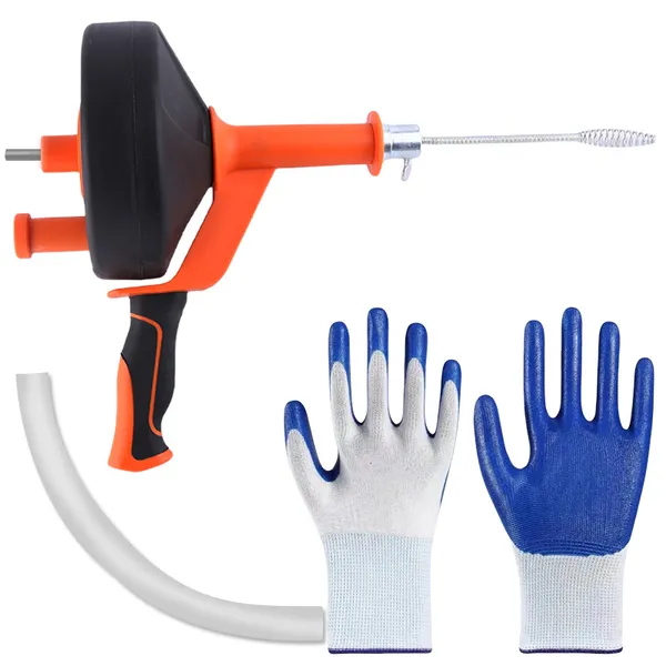 Furet de plomberie électrique pour déboucher évier et douche_voghion.com