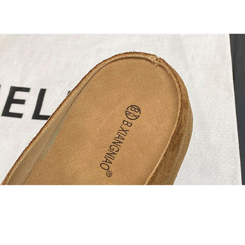 Women's Mary Jane Burkon Toe, Half Slip, Single Toe Loafers_voghion.com