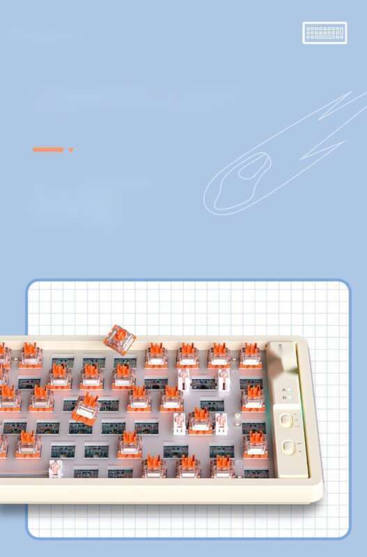 [23000 People Collect] Mechanical Keyboard Wired Wireless The Third Mock Examination Hot Plug Computer Game_voghion.com