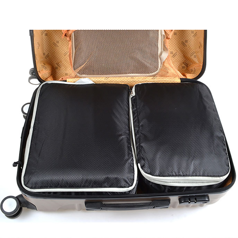 Borsa da viaggio comprimibile Cubi da imballaggio pieghevoli Valigia da viaggio impermeabile Nylon portatile con borsa Organizer per bagagli_voghion.com
