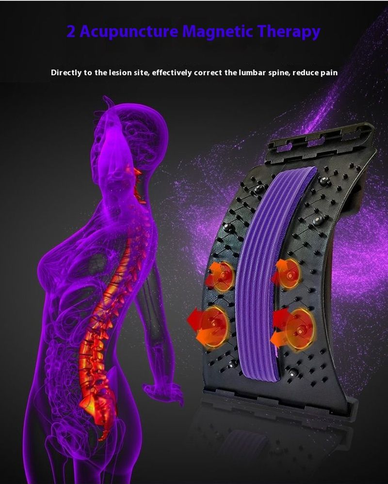 [4a marcia] correttore divaricatore curvatura della protrusione del disco Massaggio lombare agopuntura e moxibustione magnetoterapia_voghion.com