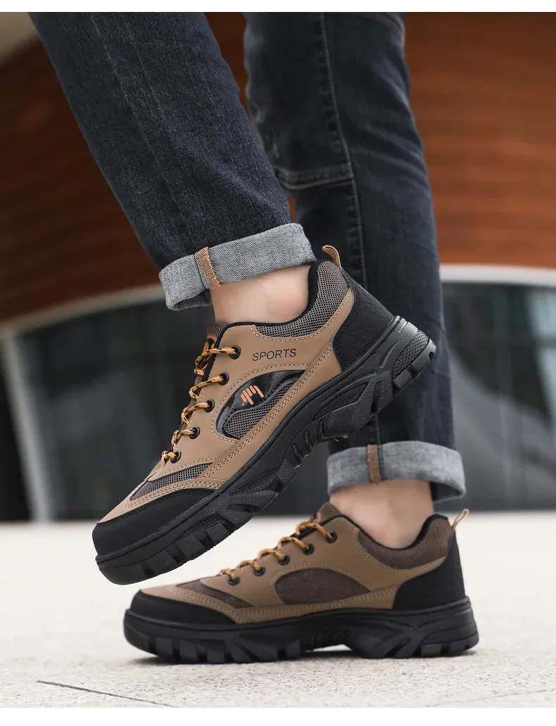 Oulylan Scarpe da trekking antiscivolo per uomo, da arrampicata, sportive, per il tempo libero, da corsa, da trekking, da ginnastica 240619_voghion.com