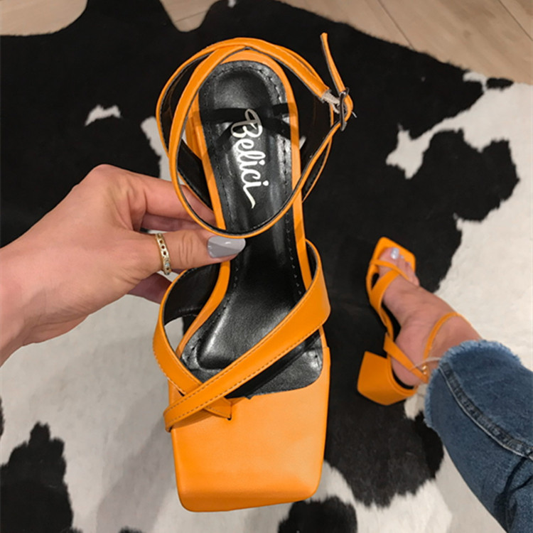 Modische, lässige High Heels für Damen_voghion.com