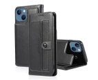 Für 13 Case SupRShield Pro Luxus Brieftasche Leder Flip Magnetischer Stand Case Cover (Schwarz)_voghion.com