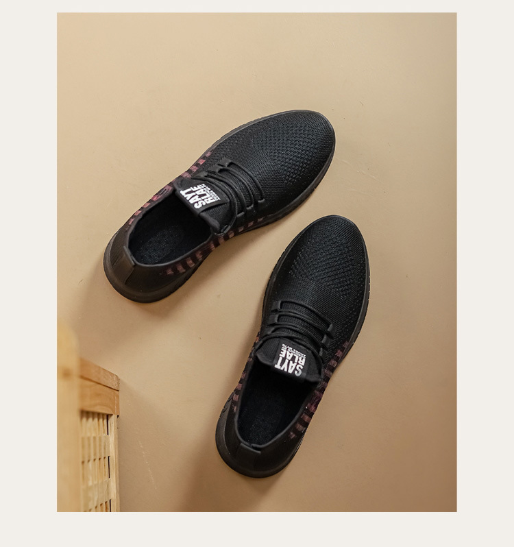 Shoes 2024 summer new breathable lace up men's lightweight sports shoes for men_voghion.com