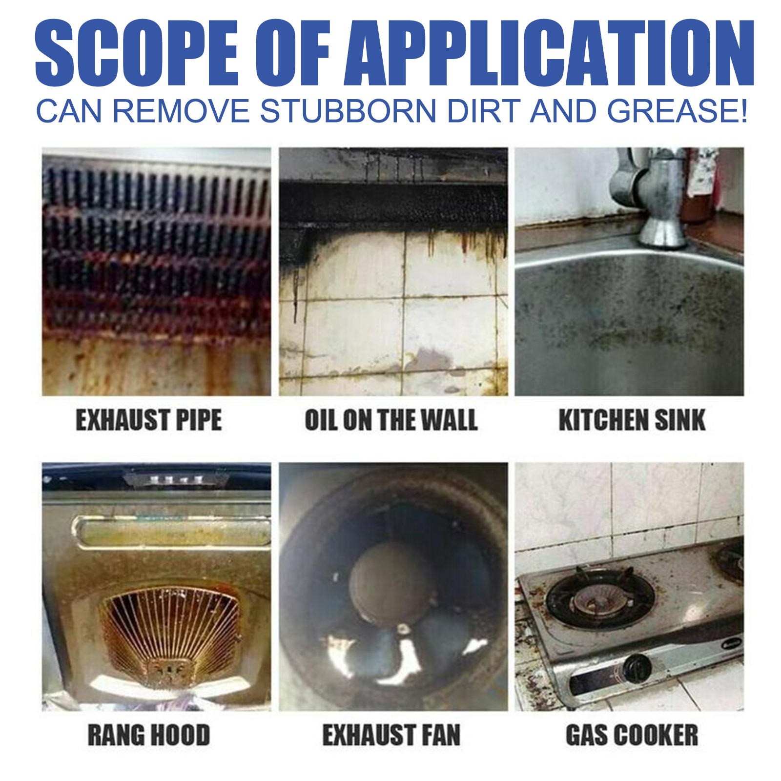 EELHOE Oil Stain Cleaning Fabric Cleaning Dry Cleaning Agent (100ml) Multi-Purpose Oil And Scale Removal Foam-Type Oil Stain Cleaner_voghion.com