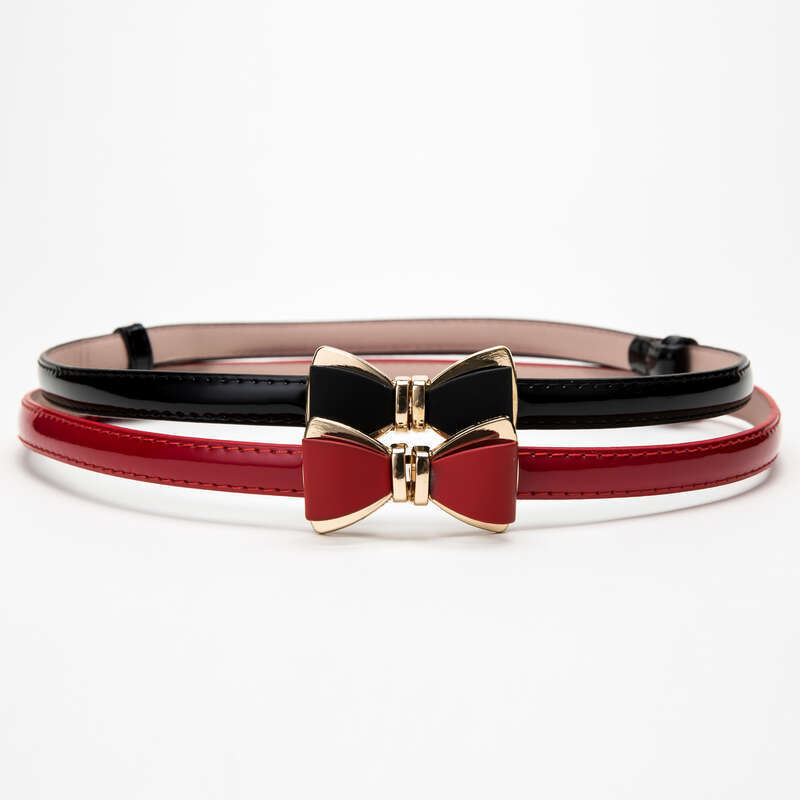Ceinture ajustable et polyvalente à boucle papillon pour femme Network_voghion.com