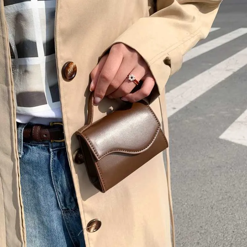 Dámské vintage jednoramenné zimní dámské klopové mini bolsos módní dámské crossbody tašky kožené designové_voghion.com